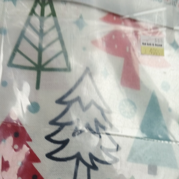 Fabric Christmas Table Cover - Picture 2 of 4